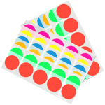 Colourful Identification Dots